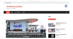 Desktop Screenshot of onelectrontech.com