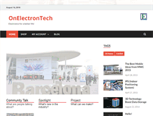 Tablet Screenshot of onelectrontech.com